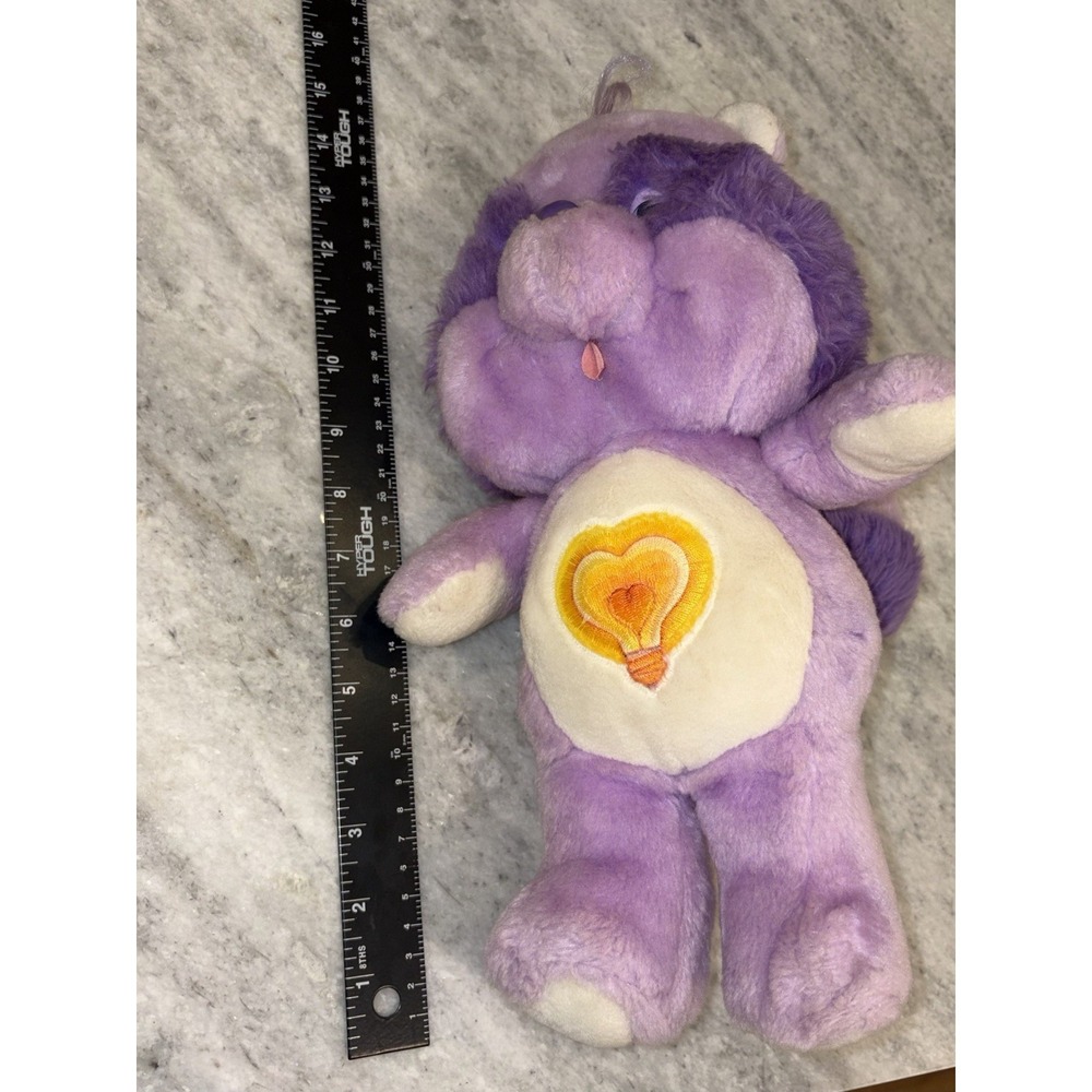 Vintage 1984 Kenner Care Bear Cousins Bright Heart Raccoon 13" Plush - Picture 12 of 16